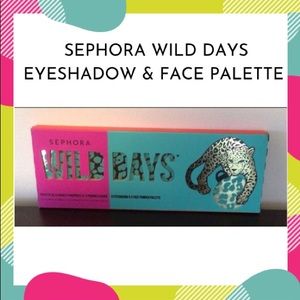 Sephora Wild Days Eyeshadow Face Palette Holiday